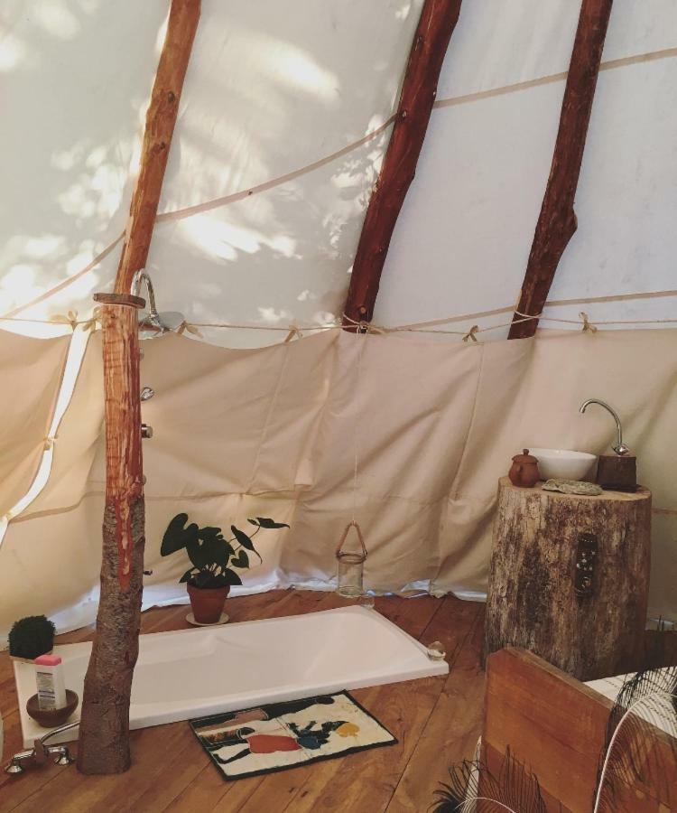 Tipi Lodge Dans La Foret Mimizan-Plage Екстериор снимка