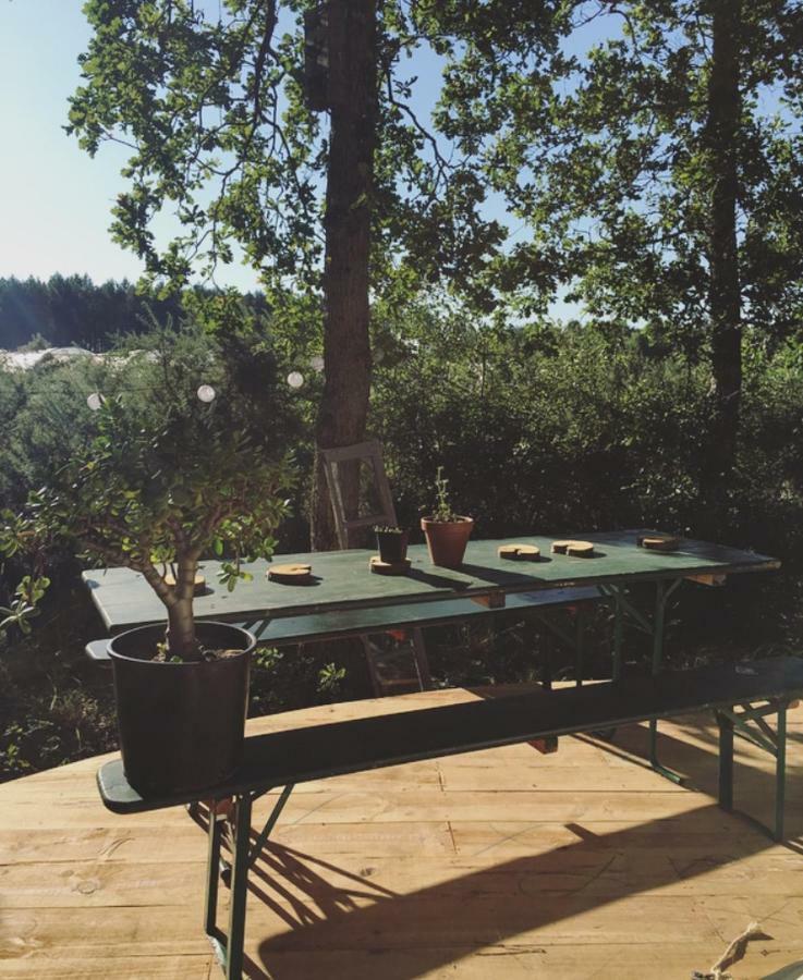 Tipi Lodge Dans La Foret Mimizan-Plage Екстериор снимка