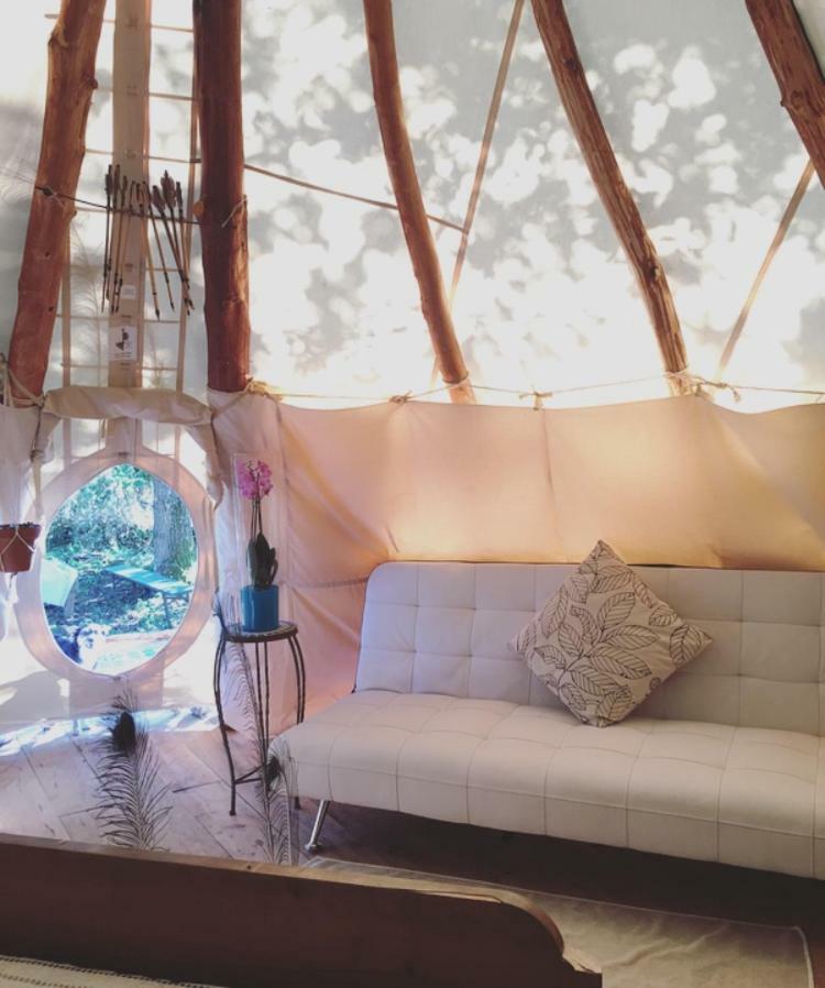 Tipi Lodge Dans La Foret Mimizan-Plage Екстериор снимка