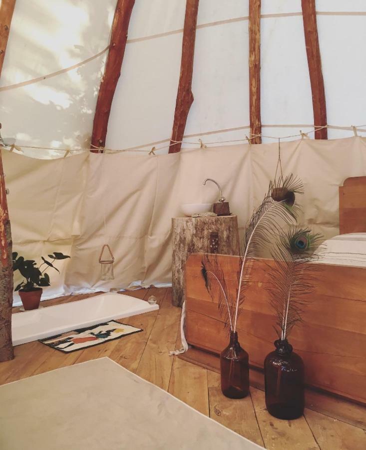 Tipi Lodge Dans La Foret Mimizan-Plage Екстериор снимка